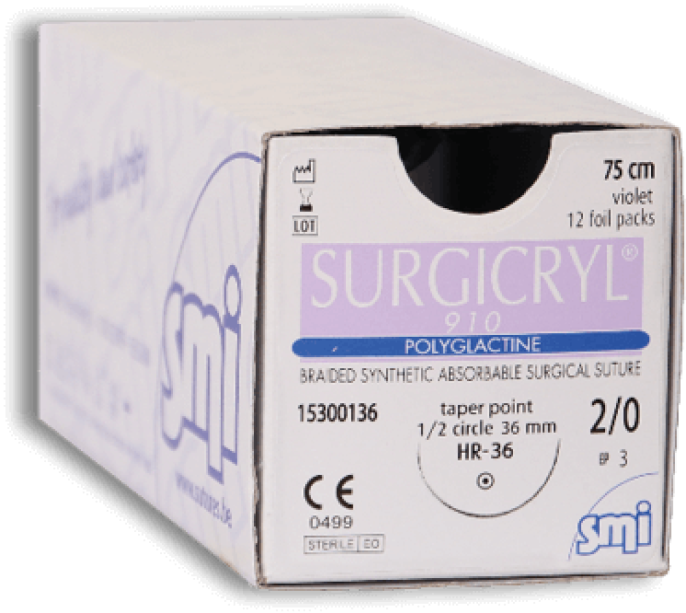 Surgicryl® 910 - DS - 3/8-Kreis, Dreikant